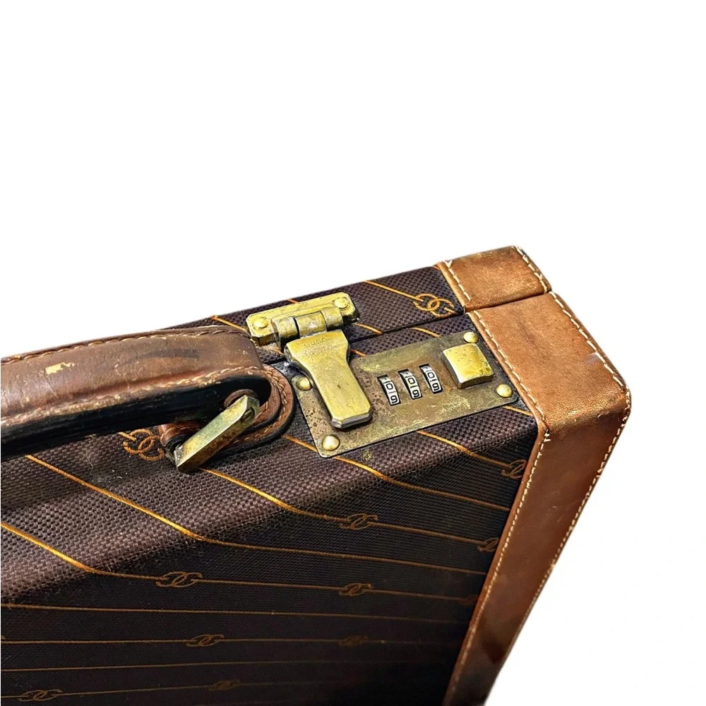 Authentic Vintage Gucci Rare Shooting Star Attaché Case